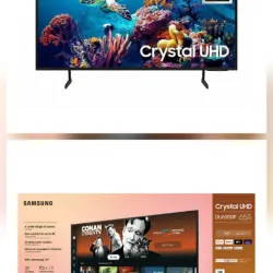 Smart TV 4K Crystal UHD Marca Samsung 65 pulgadas