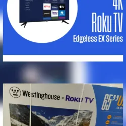 Smart TV 4K UHD Marca Westinghouse 65 pulgadas