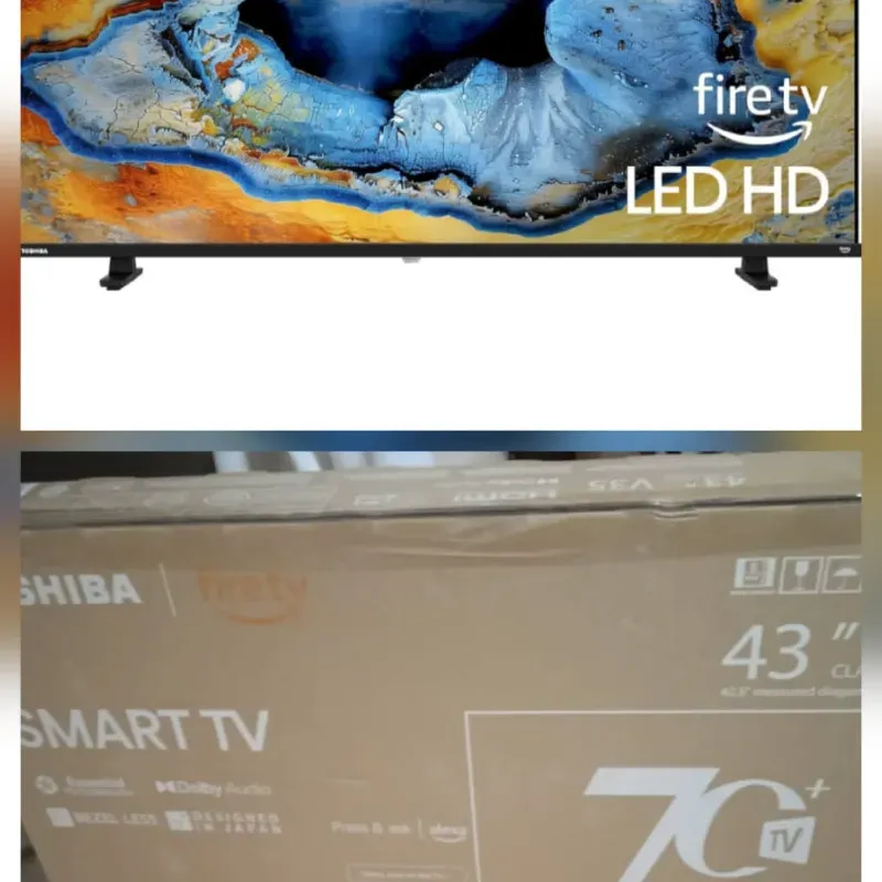 Smart TV  HD Toshiba  43 pulgadas