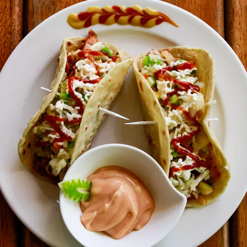 Tacos de pollo 