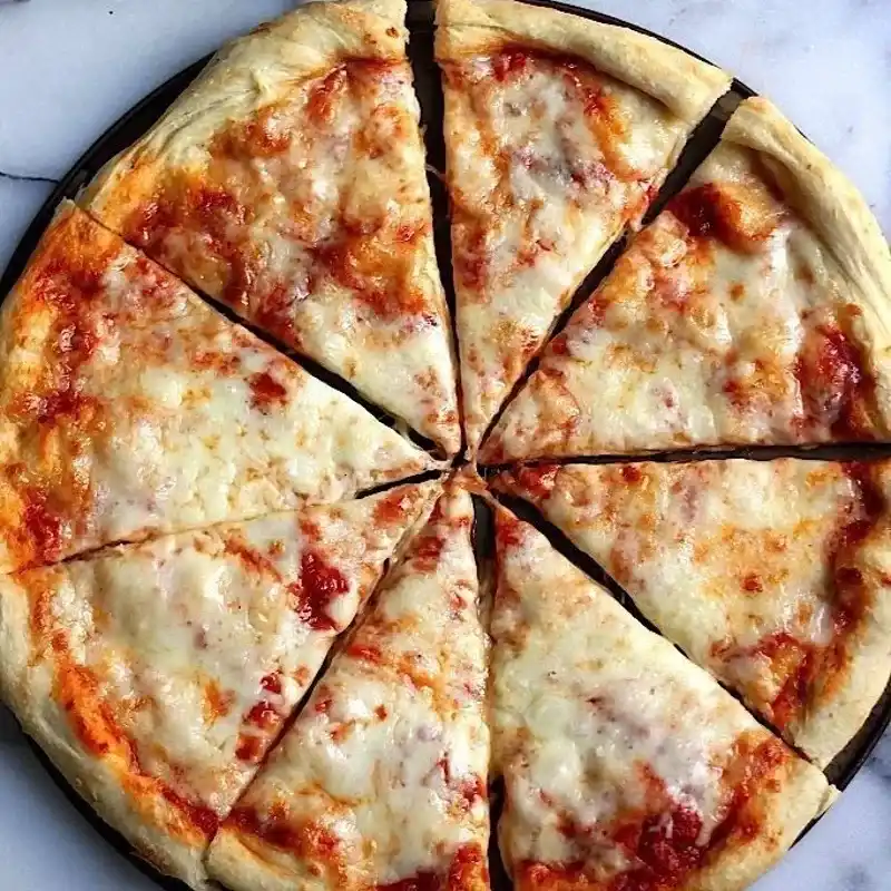 Pizza familiar de queso 250g