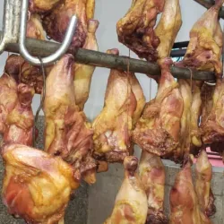 Pollo ahumado 