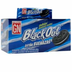 Caja de galletas Black Out 