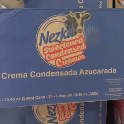 Caja de leche condensada 
