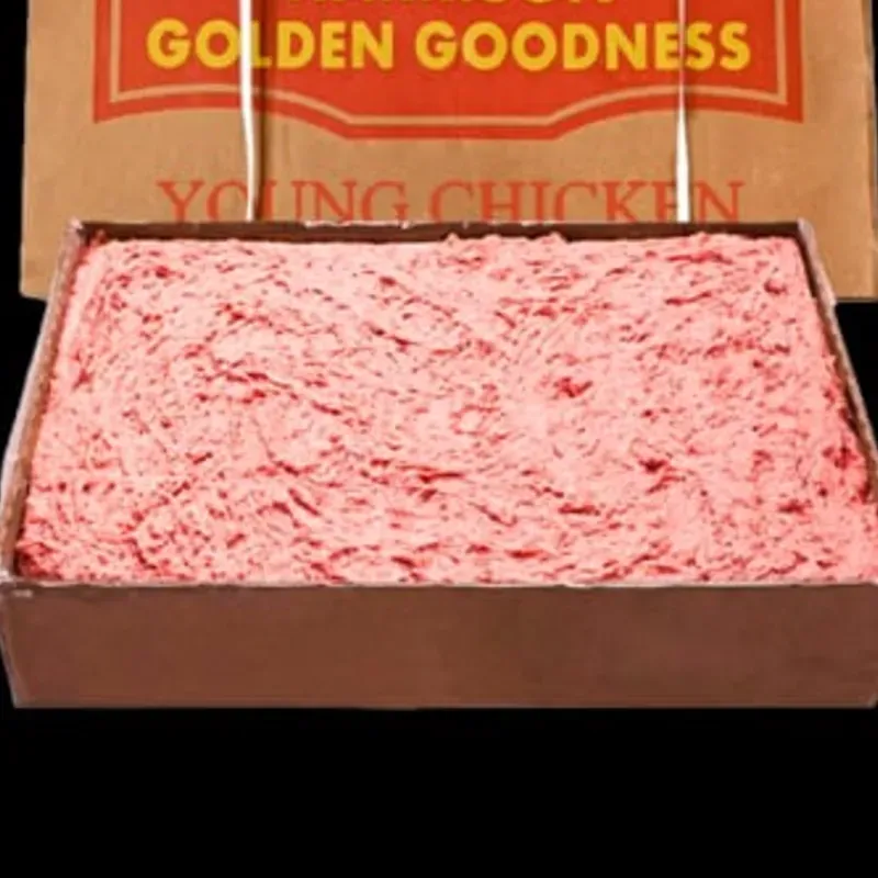 Caja de picadillo de pollo 44LB