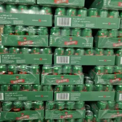 Cajas de Cerveza Santa Isabel 