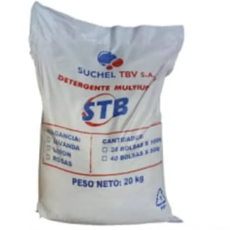 Saco de detergente en polvo 