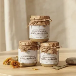 Bálsamo nutritivo para pies de Caléndula y Caña santa 🌿