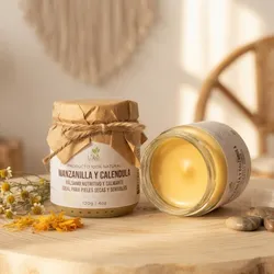 Bálsamo nutritivo y calmante de Manzanilla y Caléndula 🌻