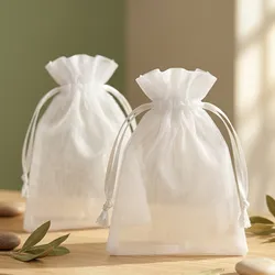 Bolsitas de organza blancas 🌻