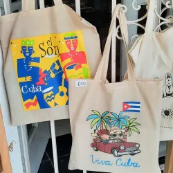 Bolso de lienzo Cuba 