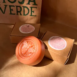 Jabón de Arcilla Rosa y Vitamina E 🌷