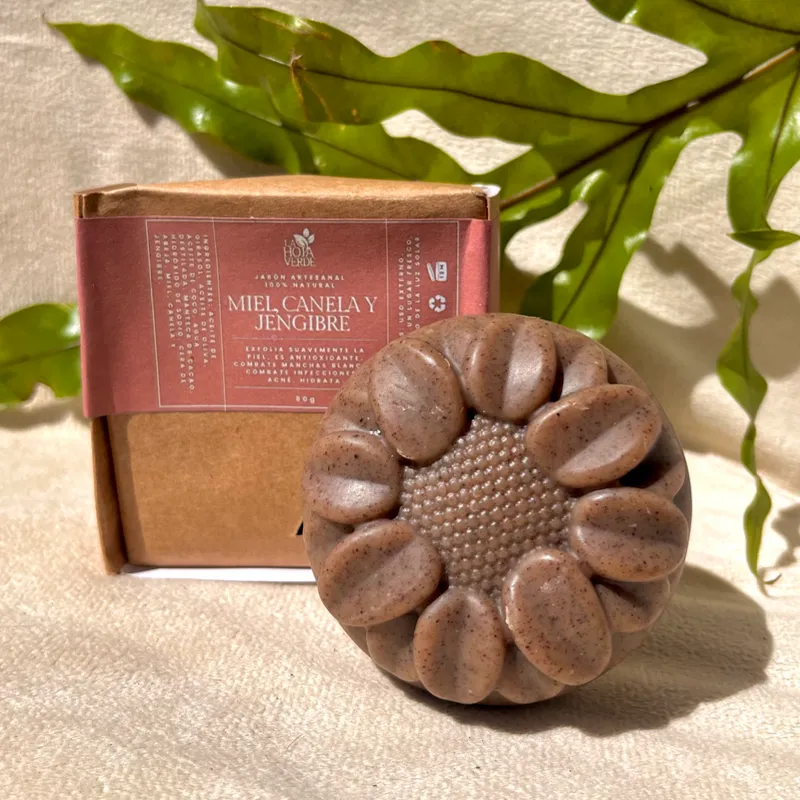 Jabón de Miel, Canela y Jengibre 🍂