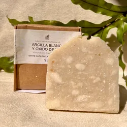 Jabón de Óxido de Zinc y Arcilla Blanca 🍀