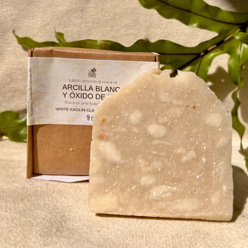 Jabón de Óxido de Zinc y Arcilla Blanca 🍀