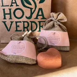 Jabón de Arcilla Rosa y Vitamina E 🌷