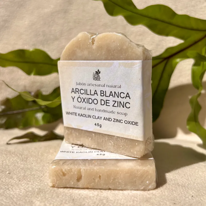 Jabón mini de Arcilla Blanca ☘️