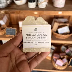 Jabón mini de Arcilla Blanca ☘️