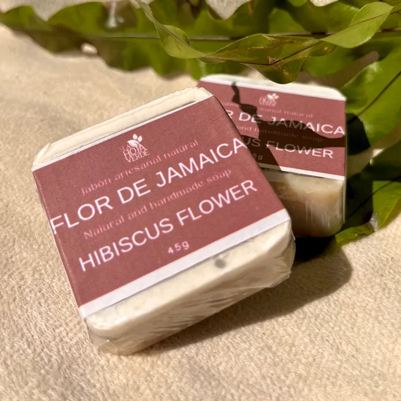 Jabón mini de Flor de Jamaica 🌺 