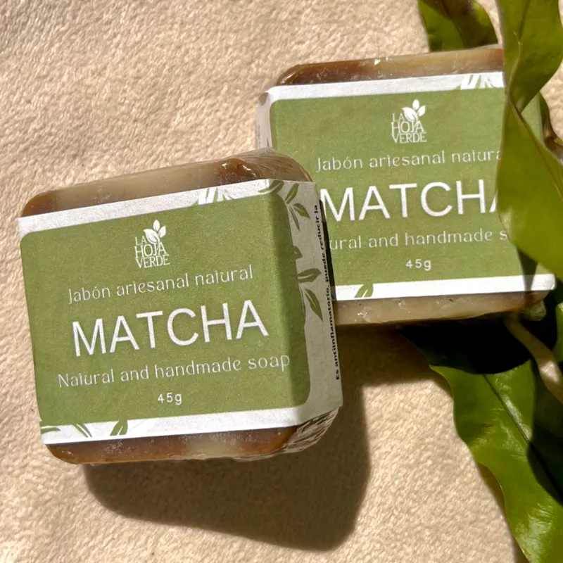Jabón mini de Matcha y Árbol de te 🍵