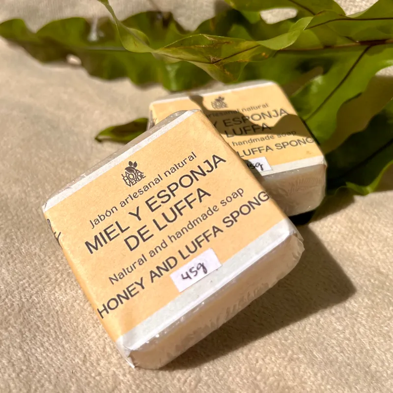 Jabón mini de Miel y luffa 🍁