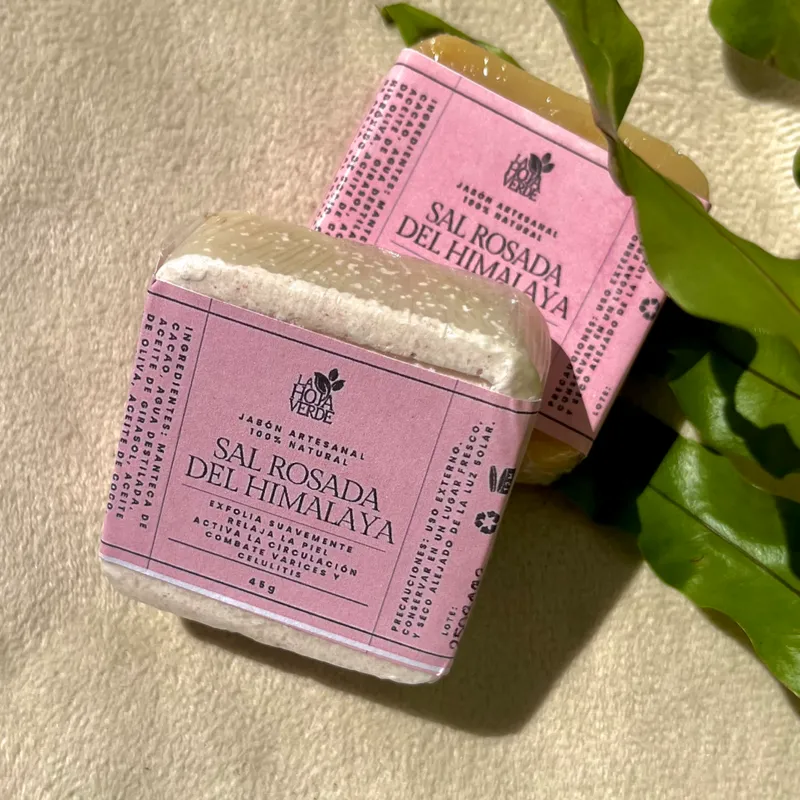 Jabón Mini de Sal Rosada 🌷