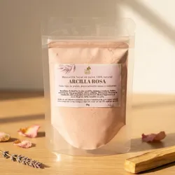 Mascarilla facial de Arcilla rosa 🌹 