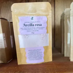 Mascarilla en polvo de Arcilla Rosa 🌹 