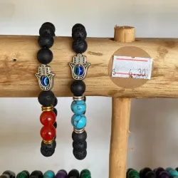 Pulseras de piedras naturales 