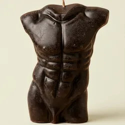 Vela torso hombre desnudo 🧍‍♂️