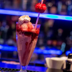 Batido de Helado de Fresa
