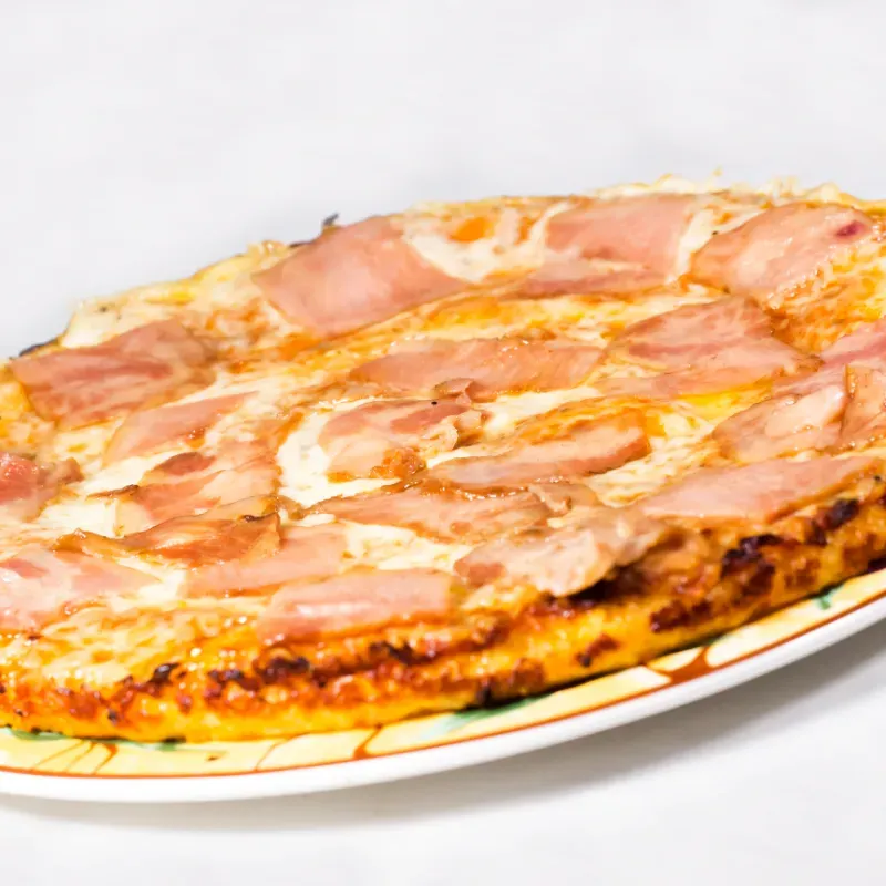 Pizza de Bacon 