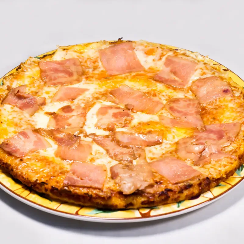 Pizza de Bacon 