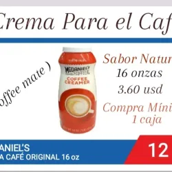Coffee Mate Por Cantidad (sabor natural  )
