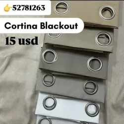 Cortinas Black Out 15usd