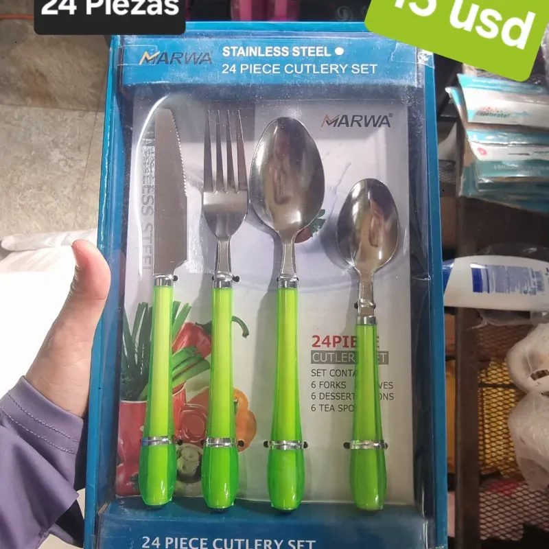 Set de Cubiertos 24 Piezas