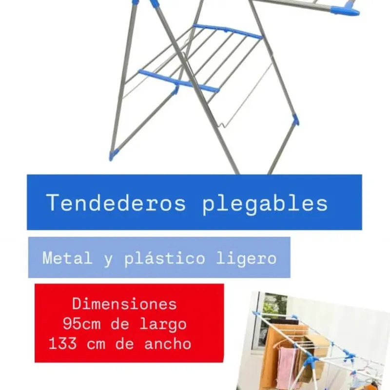 Tendedero Plegable Mediano