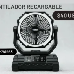 Ventilador Recarcable