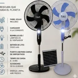 Ventilador Recargable de Pie