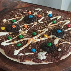 Pizza de Chocolate