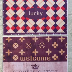 Alfombras grandes para decorar tu hogar. 8 usd Medida: 88.5 cm x 58. 5 cm Excelente material. Muy fuerte