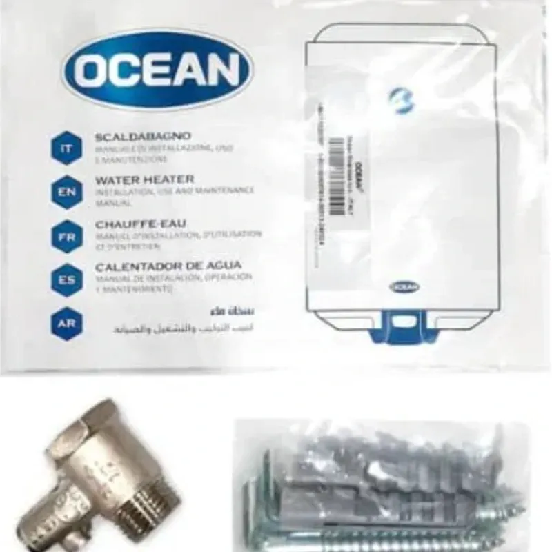 Calentador de agua eléctrico marca OCEAN