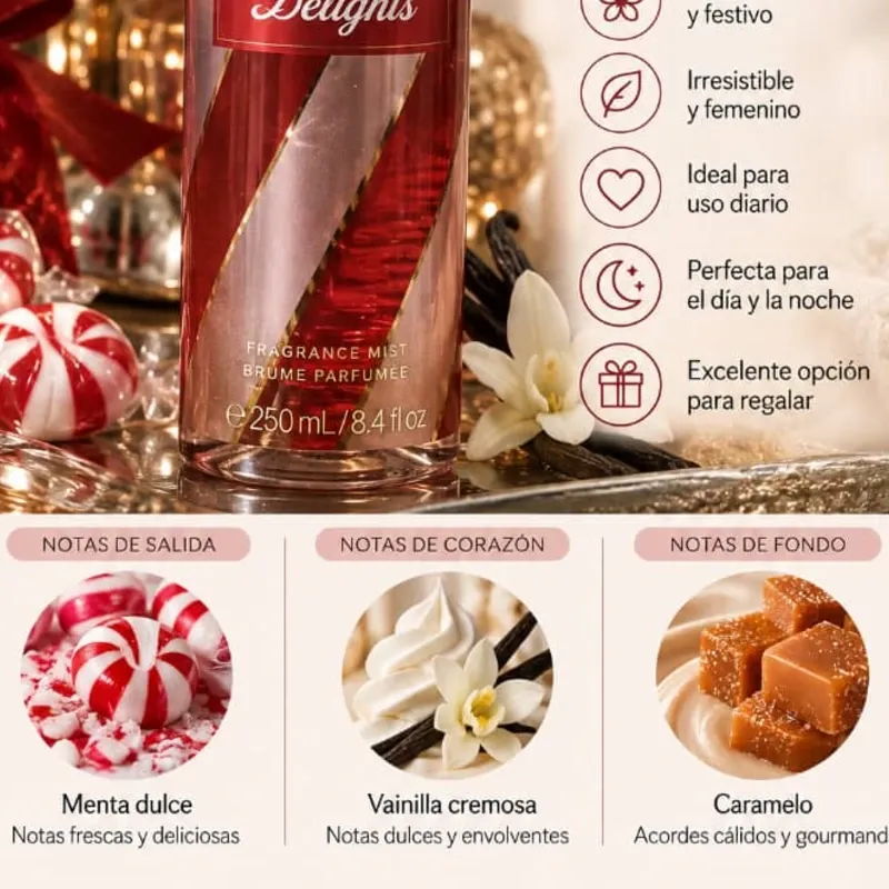 Colonia Victoria Secreta original🎄 VICTORIA’S SECRET — MERRY DELIGHTS ❤️