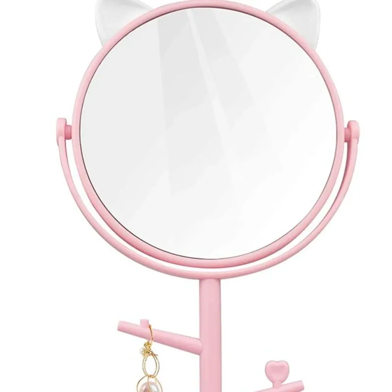 Espejo de maquillaje de gatico