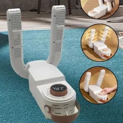 Secador de zapatos eléctrico grande. Máquina para secar zapatos.