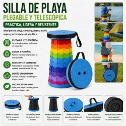 Silla de Playa, banqueta plegable