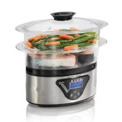 🥦🍤 VAPORERA DIGITAL HAMILTON BEACH 5.5 LT