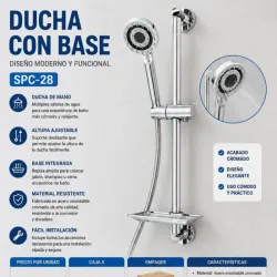 Ducha con base