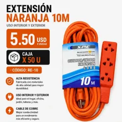 Extensión de 10 m