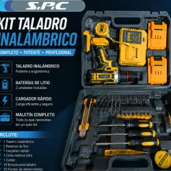 Kit de taladro inalámbrico